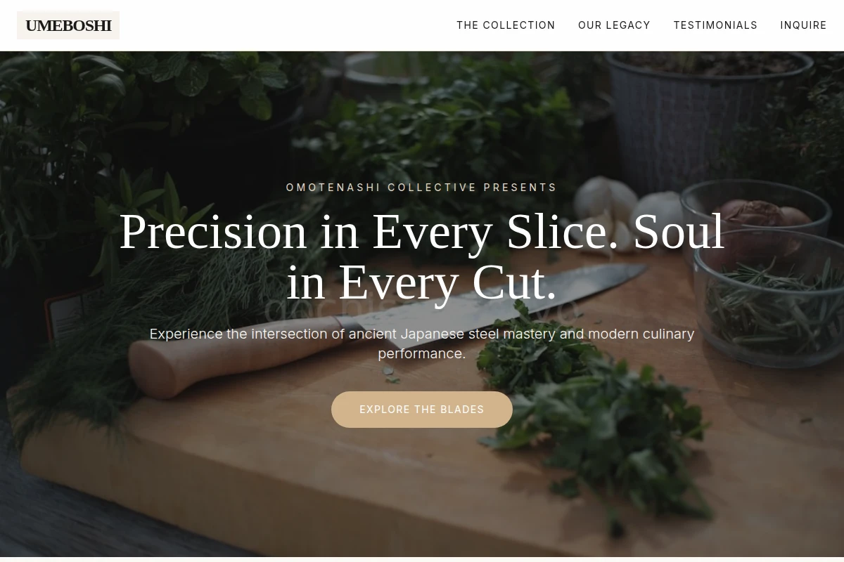 Umeboshi Chef Knife